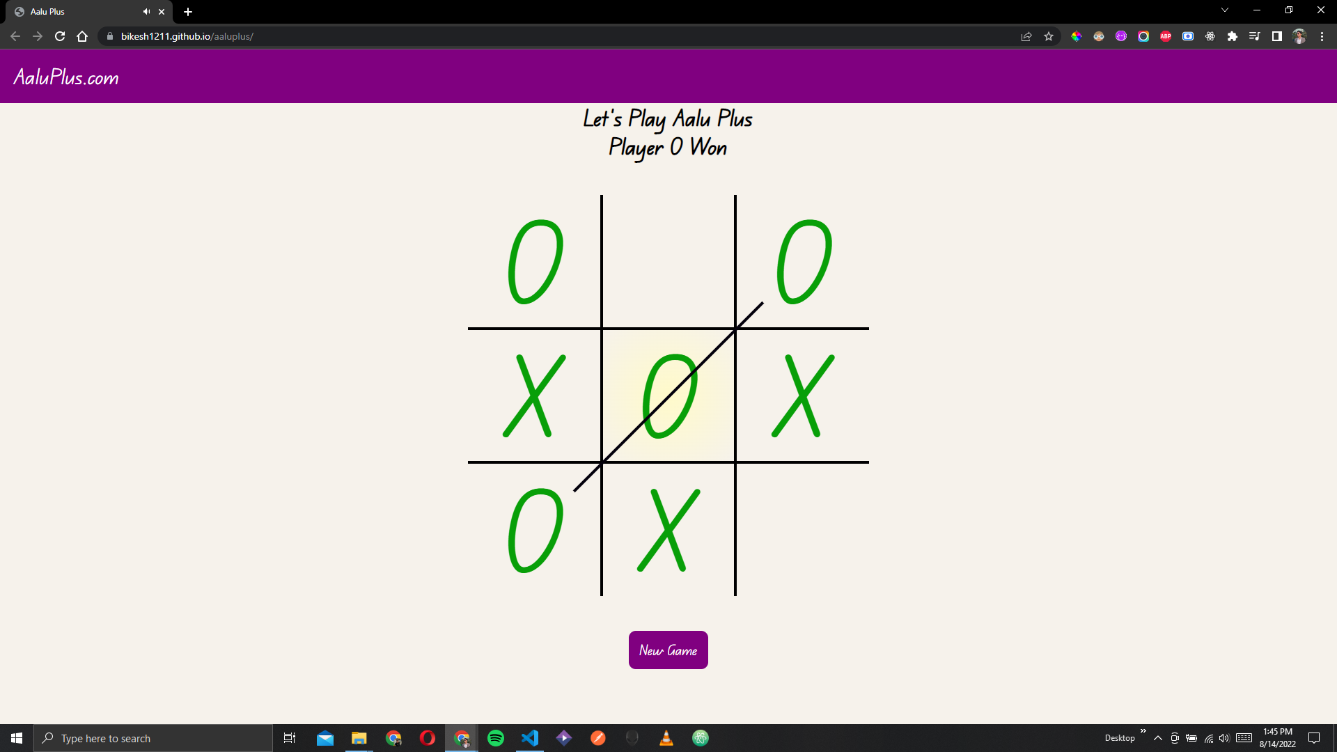 Tic Tac Toe Project